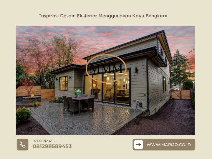 Inspirasi Desain Eksterior Menggunakan Kayu Bengkirai 2 ✅ | Jualkayu 2026 Inspirasi Desain Eksterior Menggunakan Kayu Bengkirai