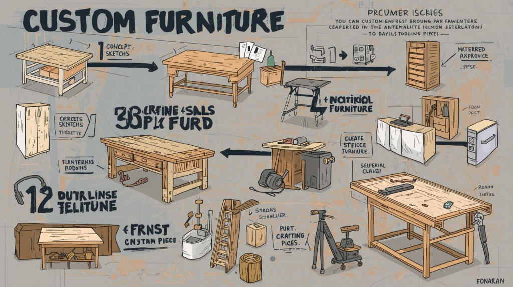 Bagaimana Proses Membuat Custom Furniture Dari Ide hingga Realisasi