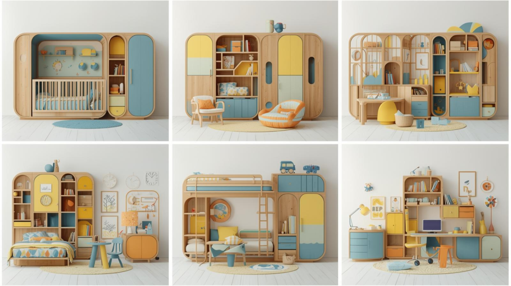 Desain Custom Furniture untuk Kamar Anak yang Tumbuh Bersama Mereka