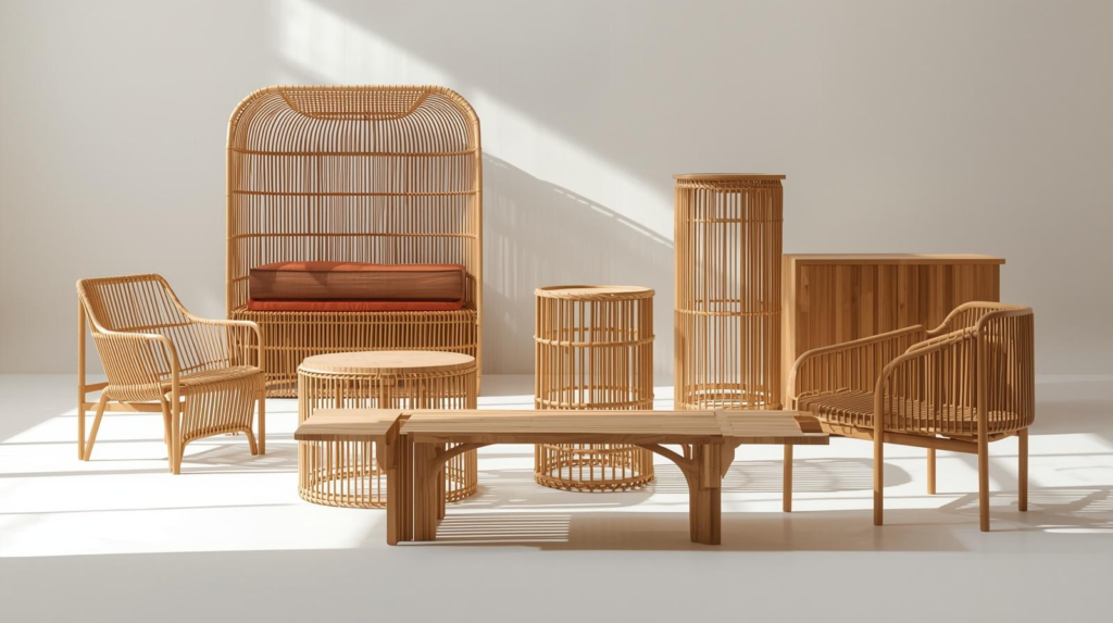 Custom Furniture dari Bambu: Pilihan yang Ringan, Kuat, dan Berkelanjutan