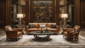 Luxurious Touch: Custom Furniture dengan Sentuhan Marmer, Kuningan, dan Kulit